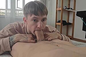 fucked this student's tight asshole in bisexual bdsm scene