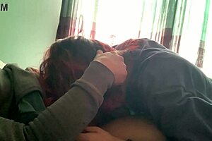 Unaware Latina Recorded in Intimate Moment