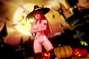Happy Halloween Celebration In Mmd Style By Shidoyasha