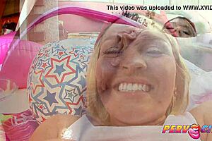 pervcity blonde bombshell does juicy anal and blowjob