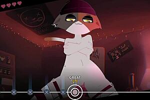 Meow Skulls nails perfect score in wild Spanish furry banging action. It's pure European heat.