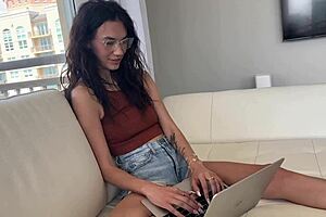 Horny step siblings dive into nudism with Sawyer Cassidy