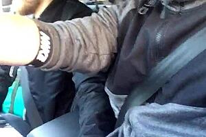 Hey, wanna touch my bulge right here in traffic?