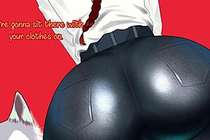 makina teases you with edging game in femdom bondage