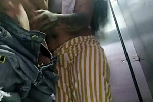 We got so horny in the mall! Licking pussies outdoors.