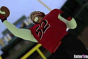 that freaky young trans woman gets fucked by a star football player