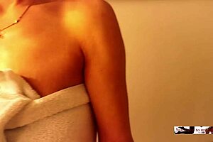 Horny Wife Wakes Husband For Quick Orgasm