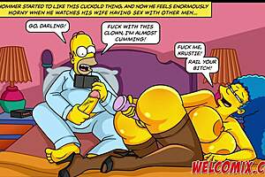 Christmas present: giving wife to beggars in simptoons simpsons hentai?