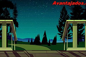 i'm watchin this cartoon gay guy from the forest bein perverted