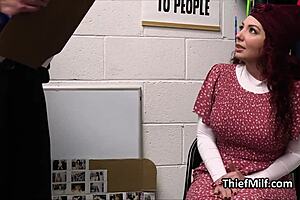 candy bar stealing milf busted and fucked at work!