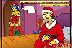 Christmas present: giving wife to beggars in simptoons simpsons hentai?