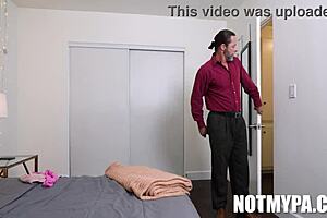 grounded petite teen serena hill gets cum from jack vegas and donnie rock in pov blowjob and ass fuck