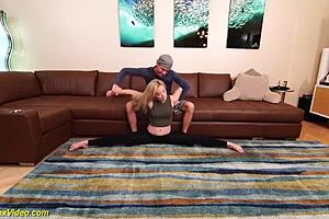 tight flexi step sister gets banged