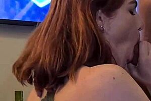 Redhead Fucks Monster Cock