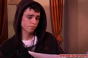 Horny Gay Twinks Crazy Threeway Deepthroat Blowjob