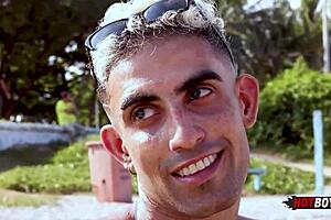 he came to rio to offer his greedy ass for anal