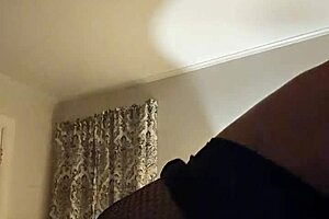 Danielle Roy and Cody Roy Fuckin Watch as Danielle Roy Rides the Shit Out of His Dick in Fishnet Lingerie