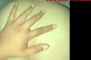 Tiktoker La Paisa Slapped And Spanked For Creampie