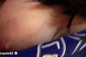 crystal, the mexican housewife, enjoys a relaxing solo moment at home.