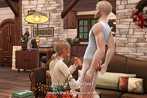 i'm watching fisherman 3, this 3d hentai preview is so naughty