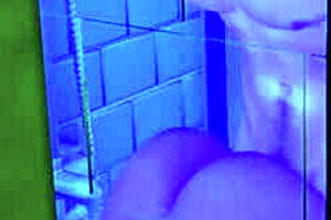 neighbor caught us on camera while we were showering