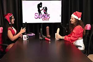 Brazilian Beauty in Red Lingerie Strips to Show Stunning Pussy and Tits