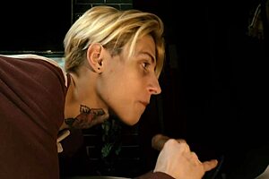 two young gay twinks having hot anal sex and blowjobs in photo studio 😏