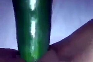 hot wife masturbates with dildo, fingering herself while thinking of her friend.