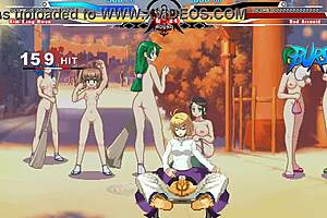 I'm dongwan battling arcuied in this anime hentai sex scene with cumshot