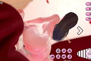 Beautiful 3D girl gets fucked rhythmically with futa cunnilingus and oral!