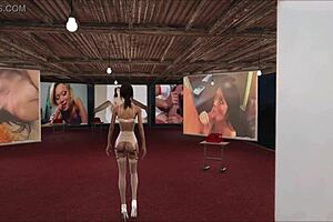 Beautiful anime women in Fallout 4 costumes