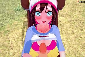 mei nancy's blowjob and tittijob in pokemon full video fantasy