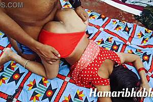 indian bhabhi takes devar's cock in anal and blowjob