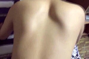 Big Butt Amateur Teen In Doggy Style Position With Interracial Partner