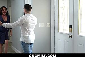 Stepson, your stepmom's ready for you, she says.