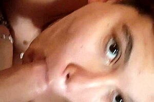 she rebels during deep throat