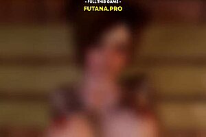 Beautiful 3D girl gets fucked rhythmically with futa cunnilingus and oral!