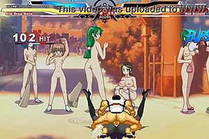 I'm dongwan battling arcuied in this anime hentai sex scene with cumshot