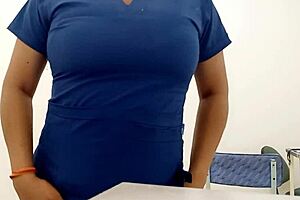 My stepmother's new hospital job turned her into a hot slut who fucks me at home.