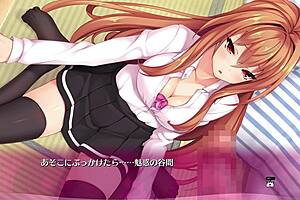 Bukkake Hentai Game 03 Featuring Lingerie and Blowbang Action