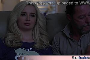 Stepdad claims he's asexual, but we're testing that with a threesome 😉