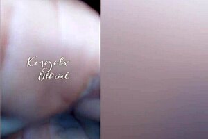 well-endowed guy eats young latina ebony pussy in sheer dress!