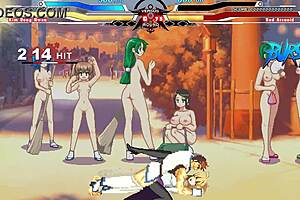 I'm dongwan battling arcuied in this anime hentai sex scene with cumshot