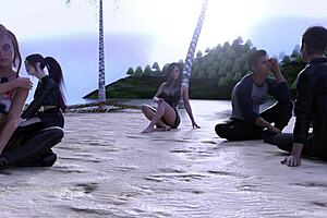 Football Star in 3D Cartoon Blowjob POV Action!