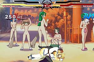 I'm dongwan battling arcuied in this anime hentai sex scene with cumshot