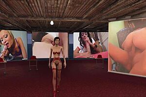 Beautiful anime women in Fallout 4 costumes