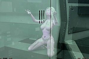 Stranded in space 94 - asian milf shows her project 😊