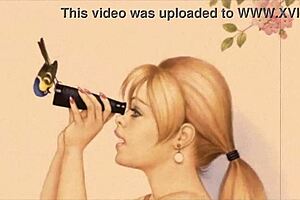 i love exploring vintage erotic cartoon drawings from retro times