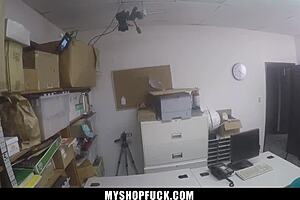 Yo, this brat teen got caught shoplifting but guard's got proof!