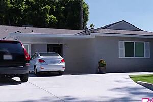 Sneaky Stepbrother Finally Fucks with Deepthroat Action